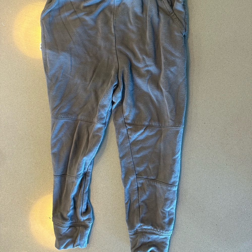 Little Sleepies Charcoal Terry Leggings